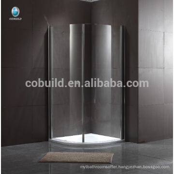 popular Luxury shower cabin Frameless sliding glass shower room